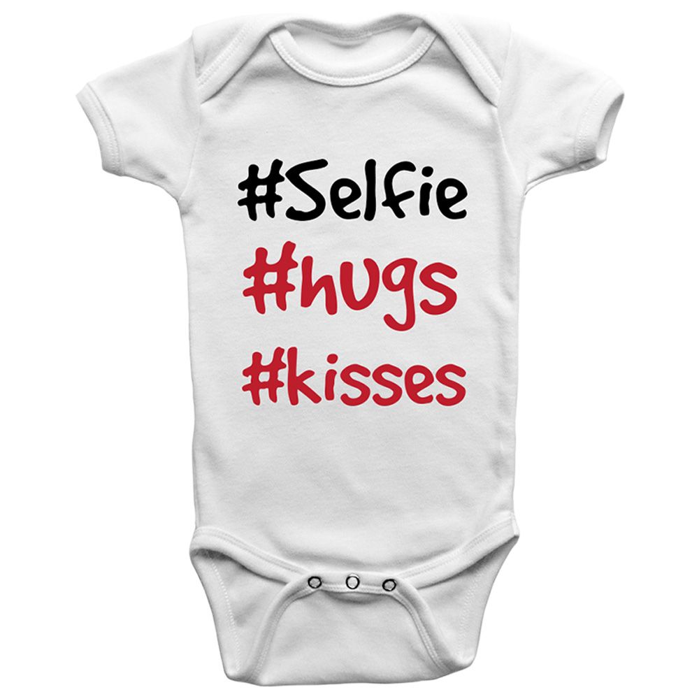 Limited Edition - Selfie Hugs Kisses Onesie Bodysuit