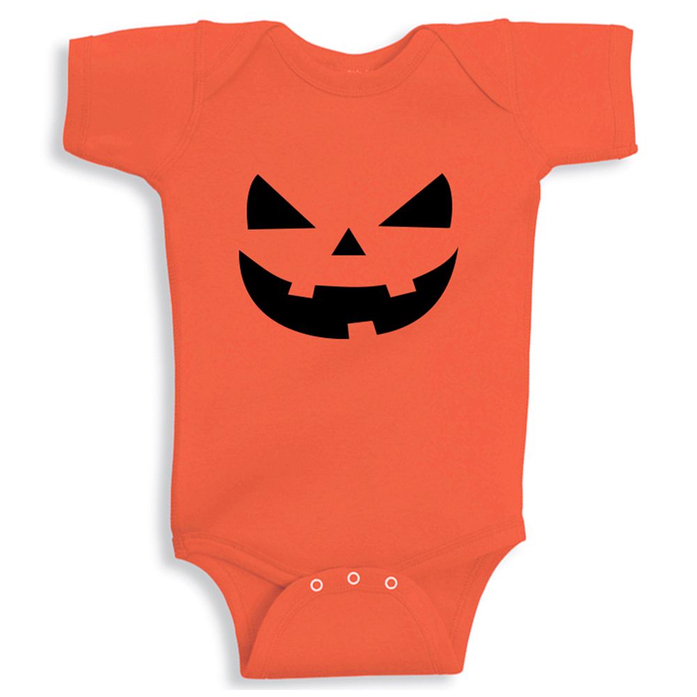 Twinkle Hands - Scary Little Pumpkin Onesie - Orange