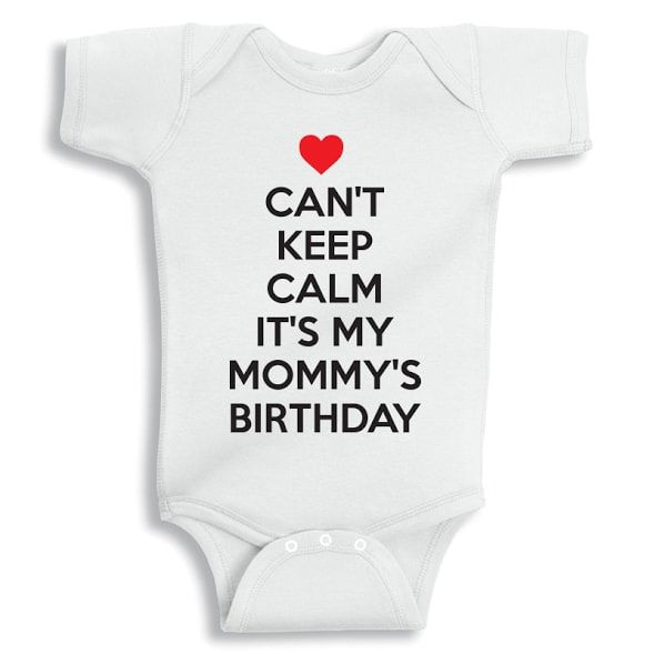 Twinkle Hands - Mommy's Birthday Onesie