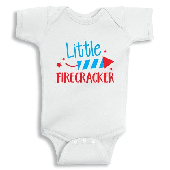 Twinkle Hands - Little Firecracker Onesie