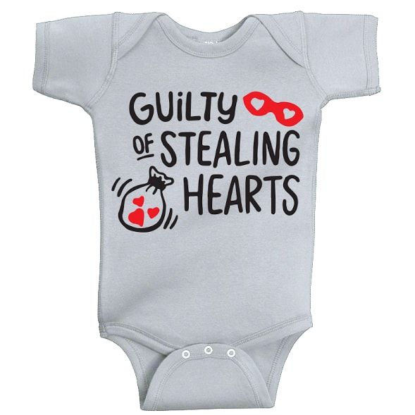 Twinkle Hands - Stealing Hearts Grey Onesie