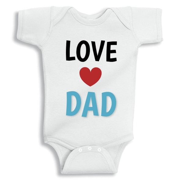 Twinkle Hands - Love Dad Onesie - Heart