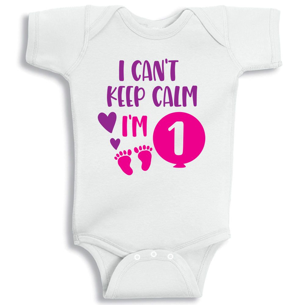 Twinkle Hands - I Cant Keep Calm I Am One Girl Onesie