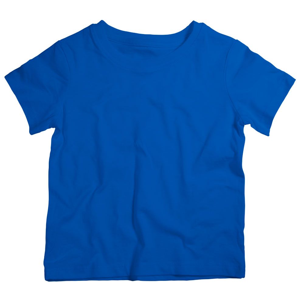 Twinkle Hands - Basic Cotton T-Shirt - Blue