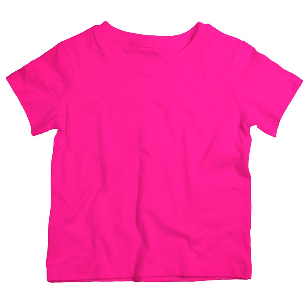 Twinkle Hands - Basic Cotton T-Shirt - Pink