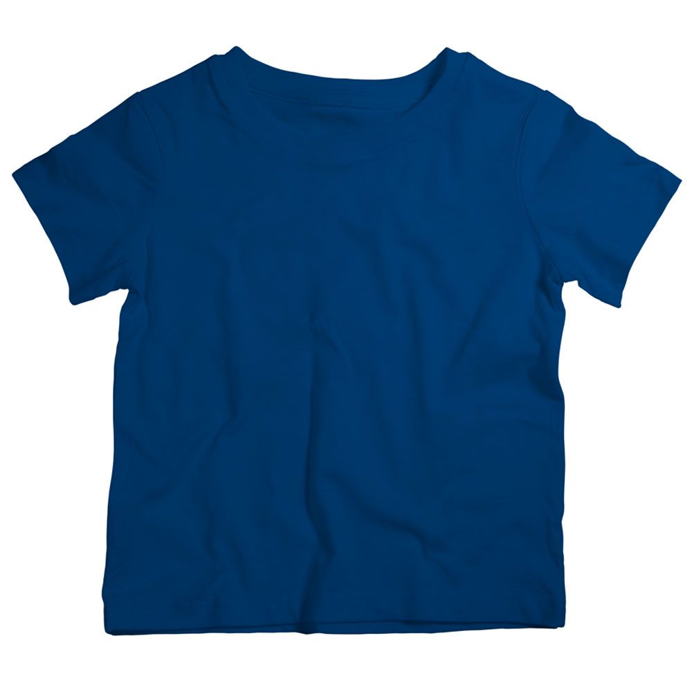 Twinkle Hands - Basic Cotton T-Shirt - Navy Blue