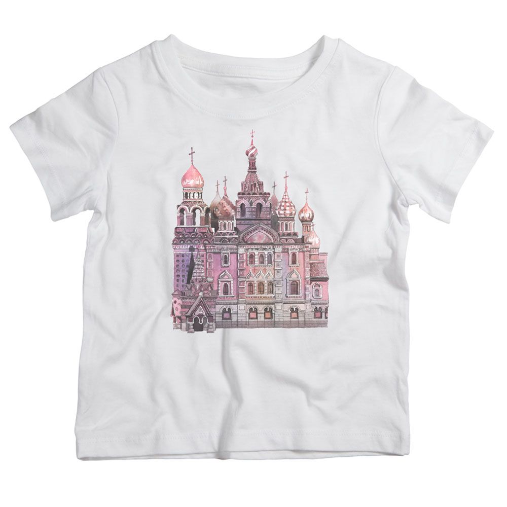 Twinkle Hands - Russia St. Petersburg T-Shirt - White