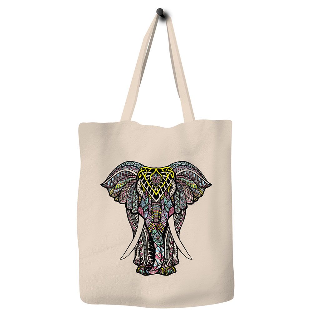 Save The Ocean - Amazing Elephant Canvas Tote Bag