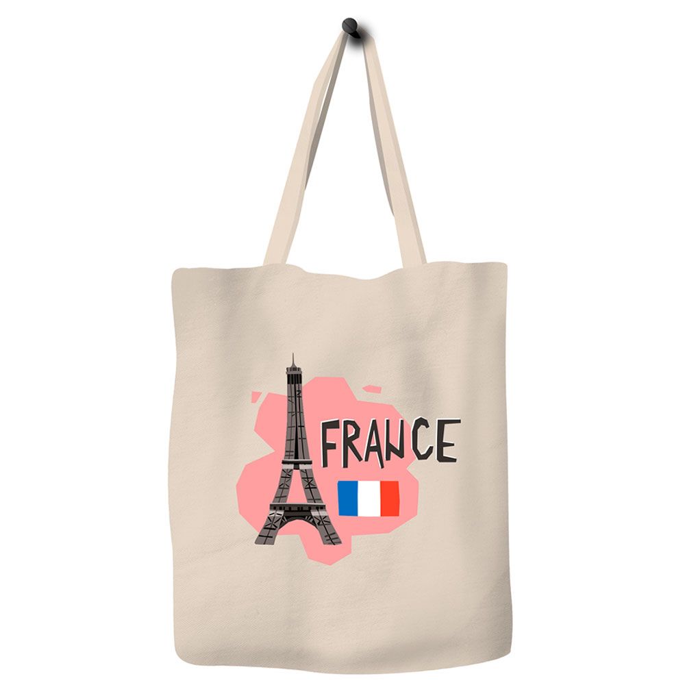 Save The Ocean - France Canvas Tote Bag