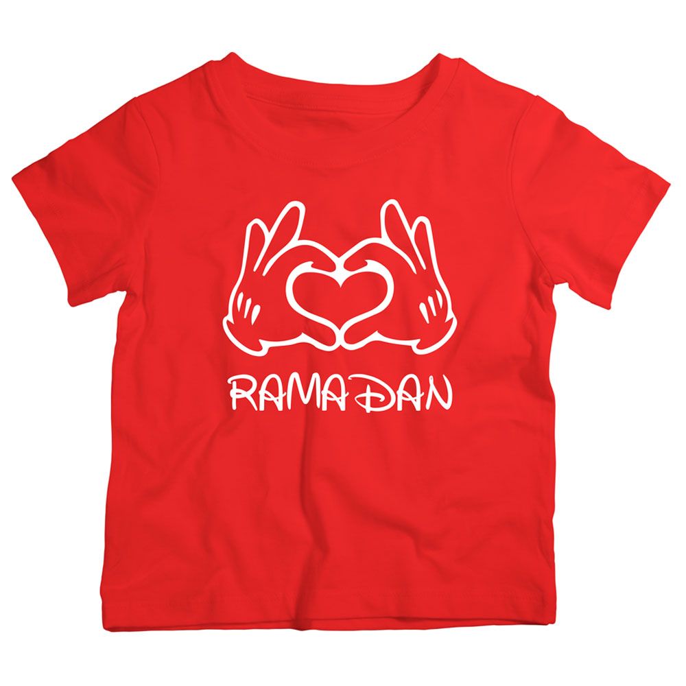 Twinkle Hands - I Love T-Shirt - Red