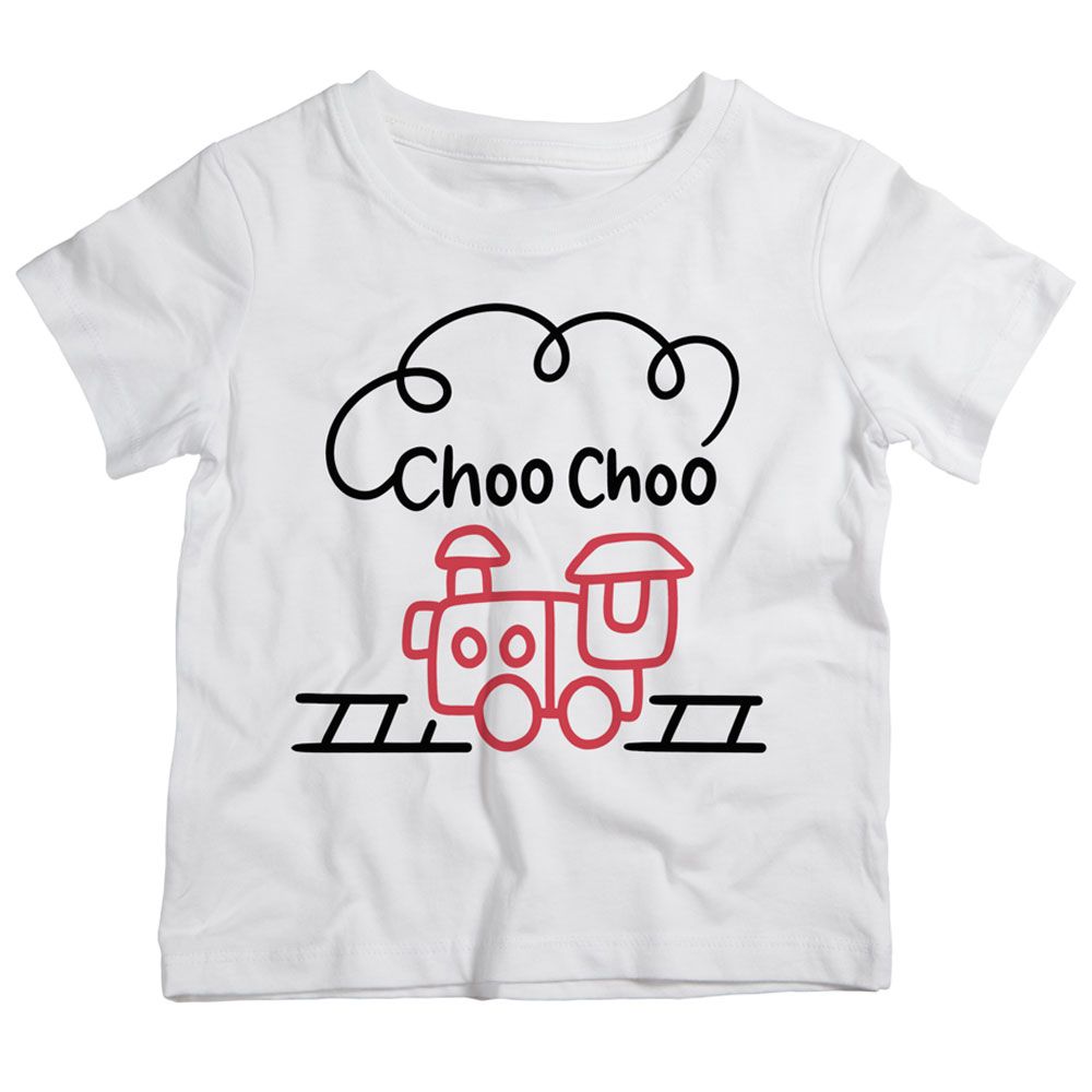 Twinkle Hands - Choo Choo Train T-Shirt - White