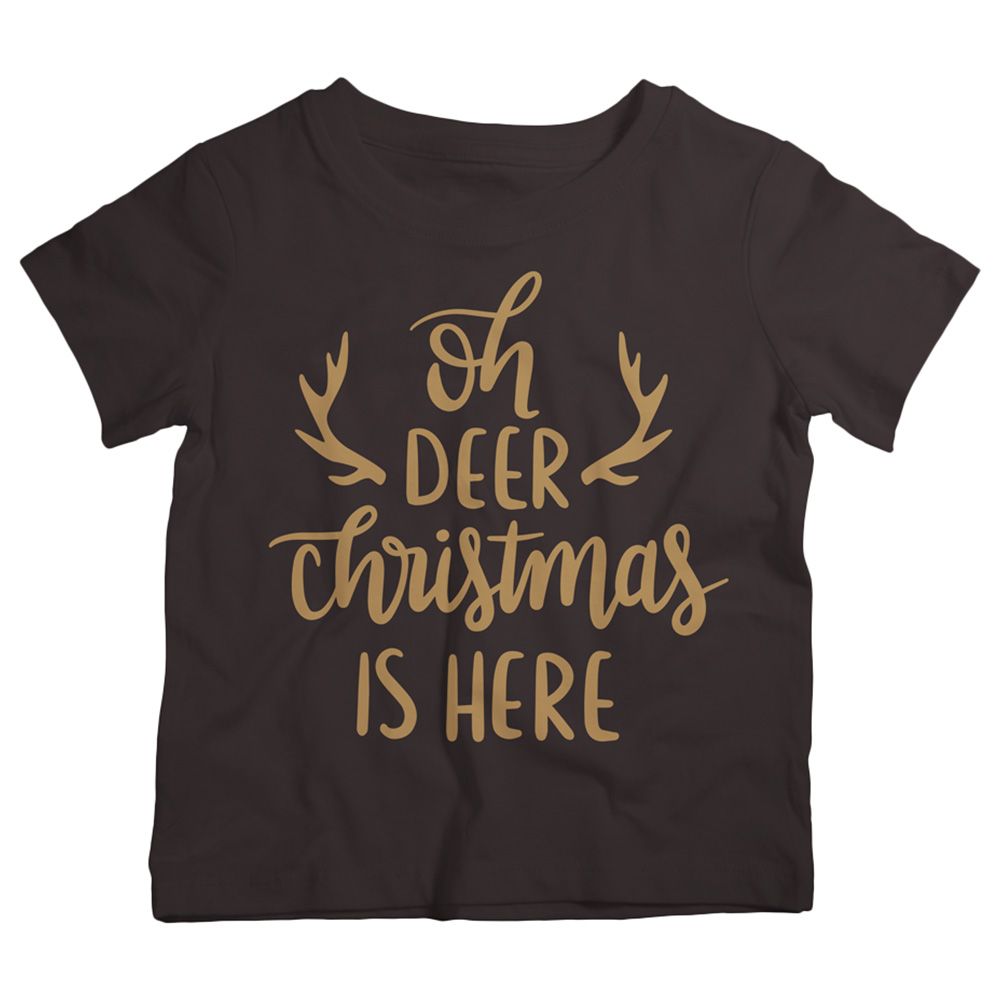 Twinkle Hands - Oh Deer Christmas Is Here T-Shirt