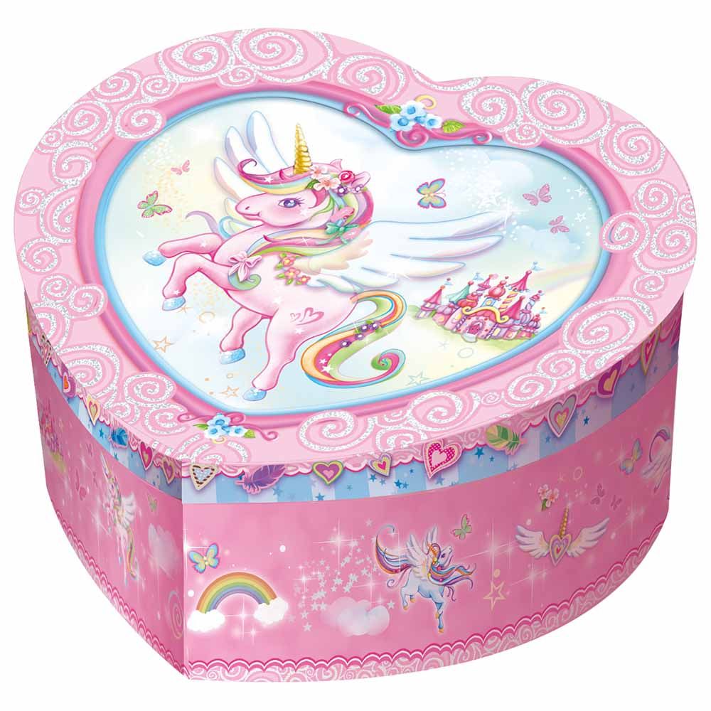 Pecaware - Heart Shape Music Jewelry Box