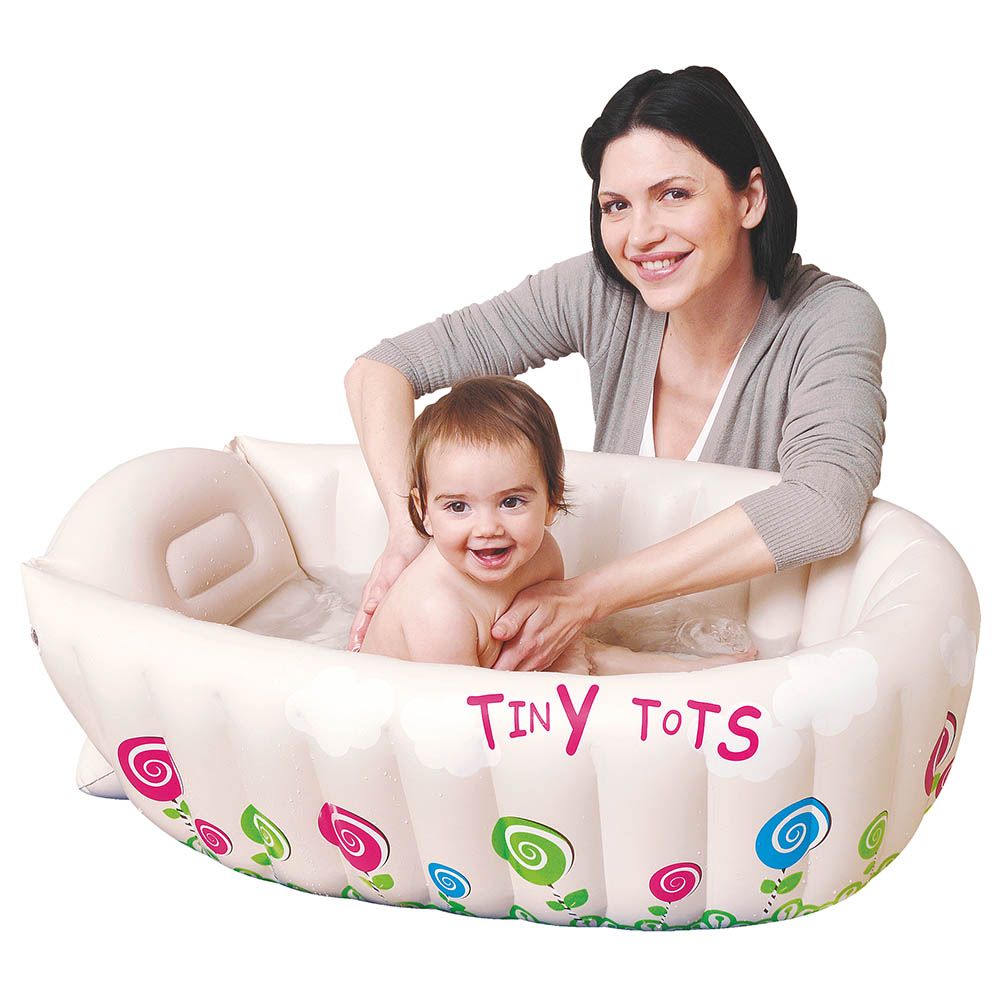 Jilong - "Tiny Tots" Baby Bathtub - Beige