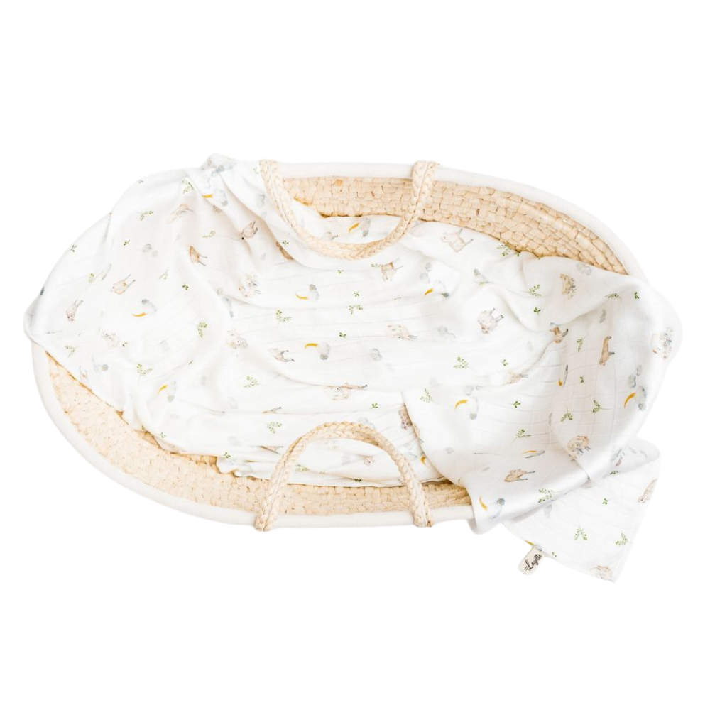 Layette - Luxury Bamboo XL Swaddle - Merino