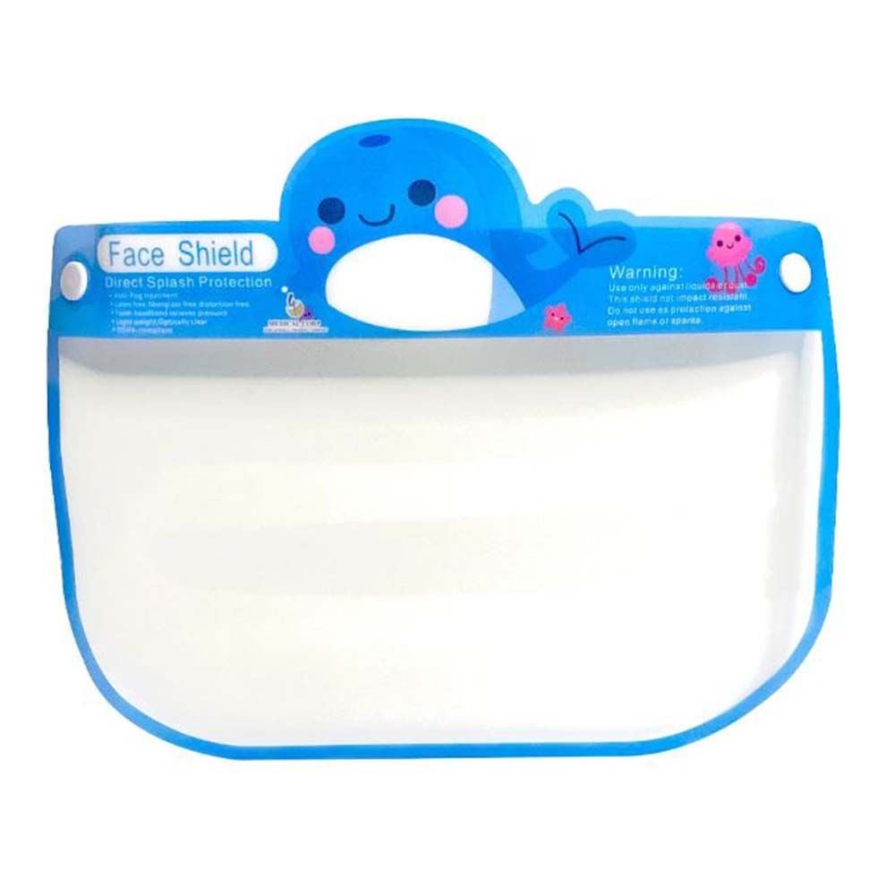 Face Shield Dolphin - Blue