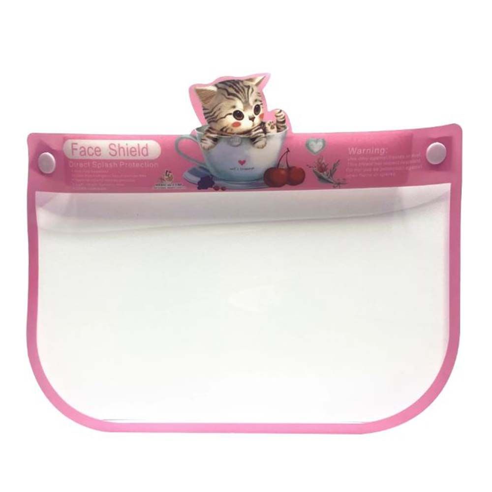 Face Shield Cat - Pink