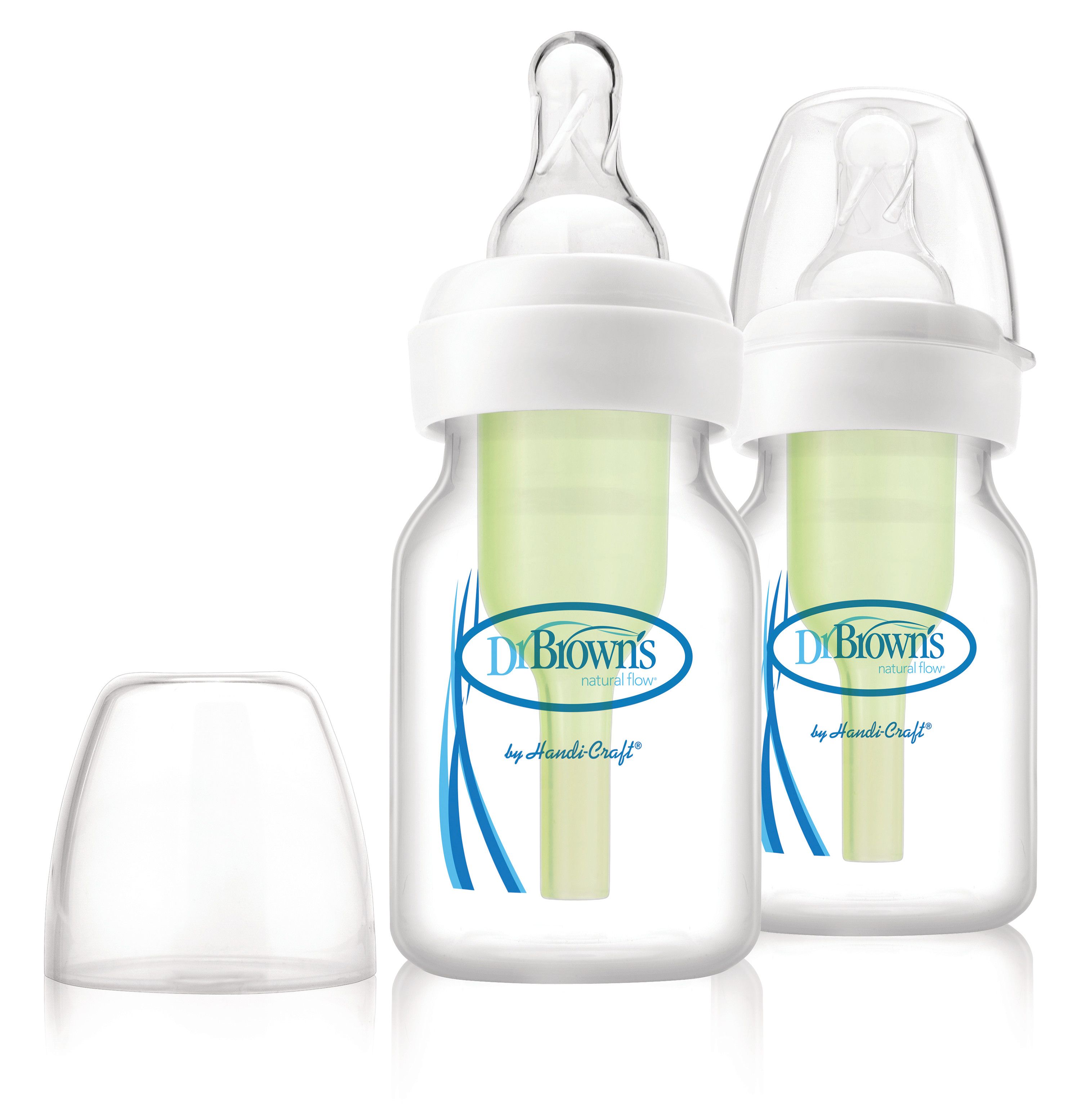 Dr. Brown's - Natural Flow Baby Bottle 2oz with 2pk Preemie Nipples