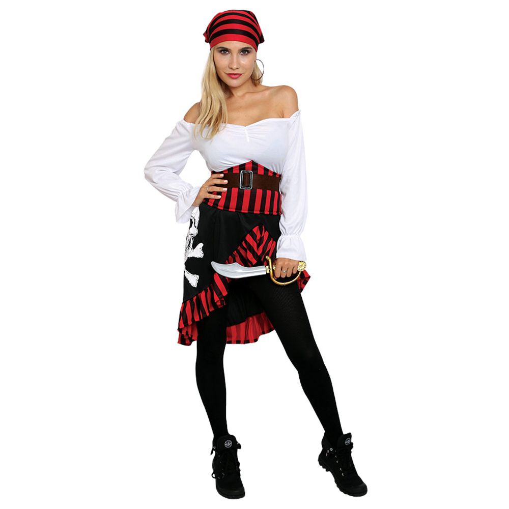 Mad Toys - Lady Pirate Adult Halloween Costume