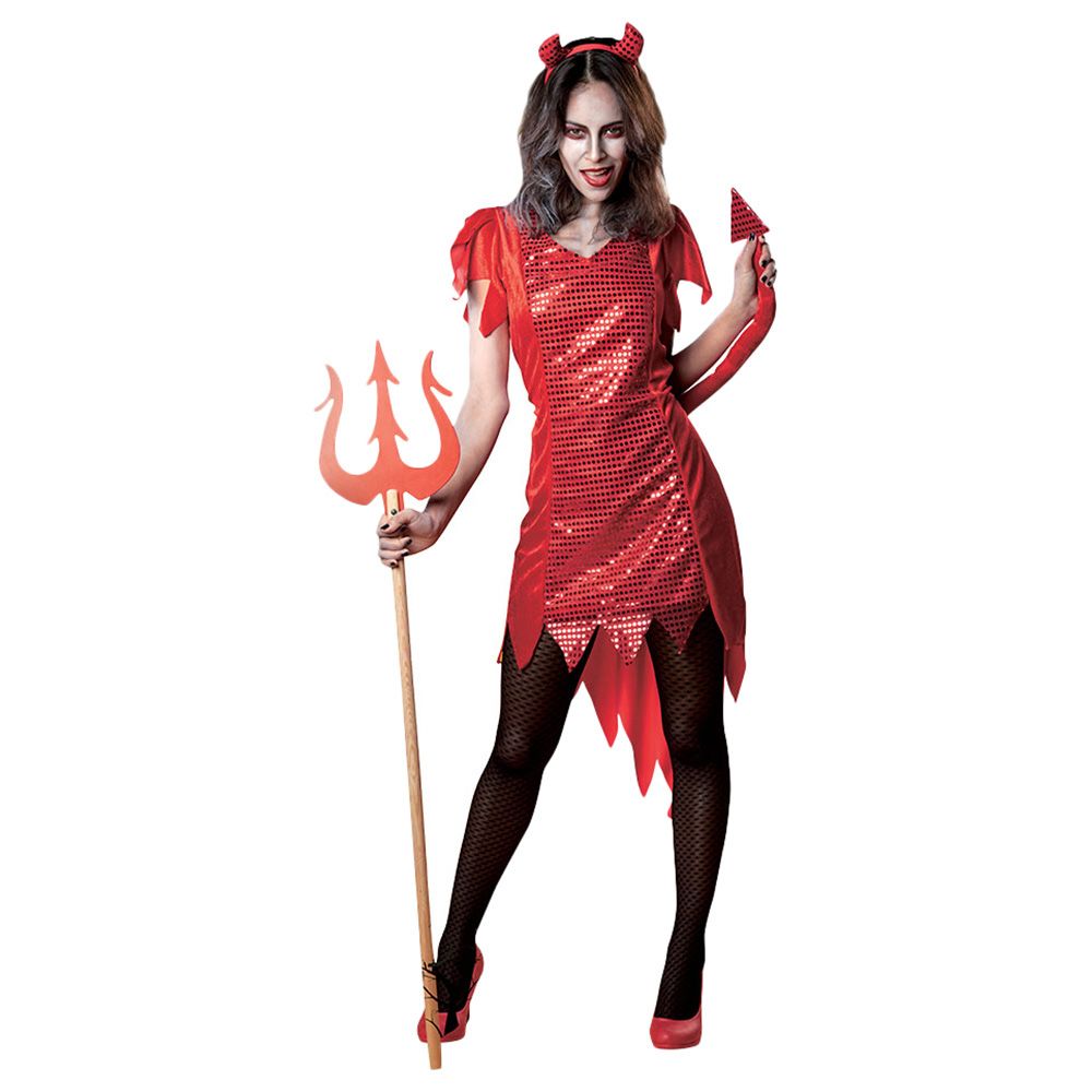 Mad Toys - Lady Devil Adult Halloween Costume