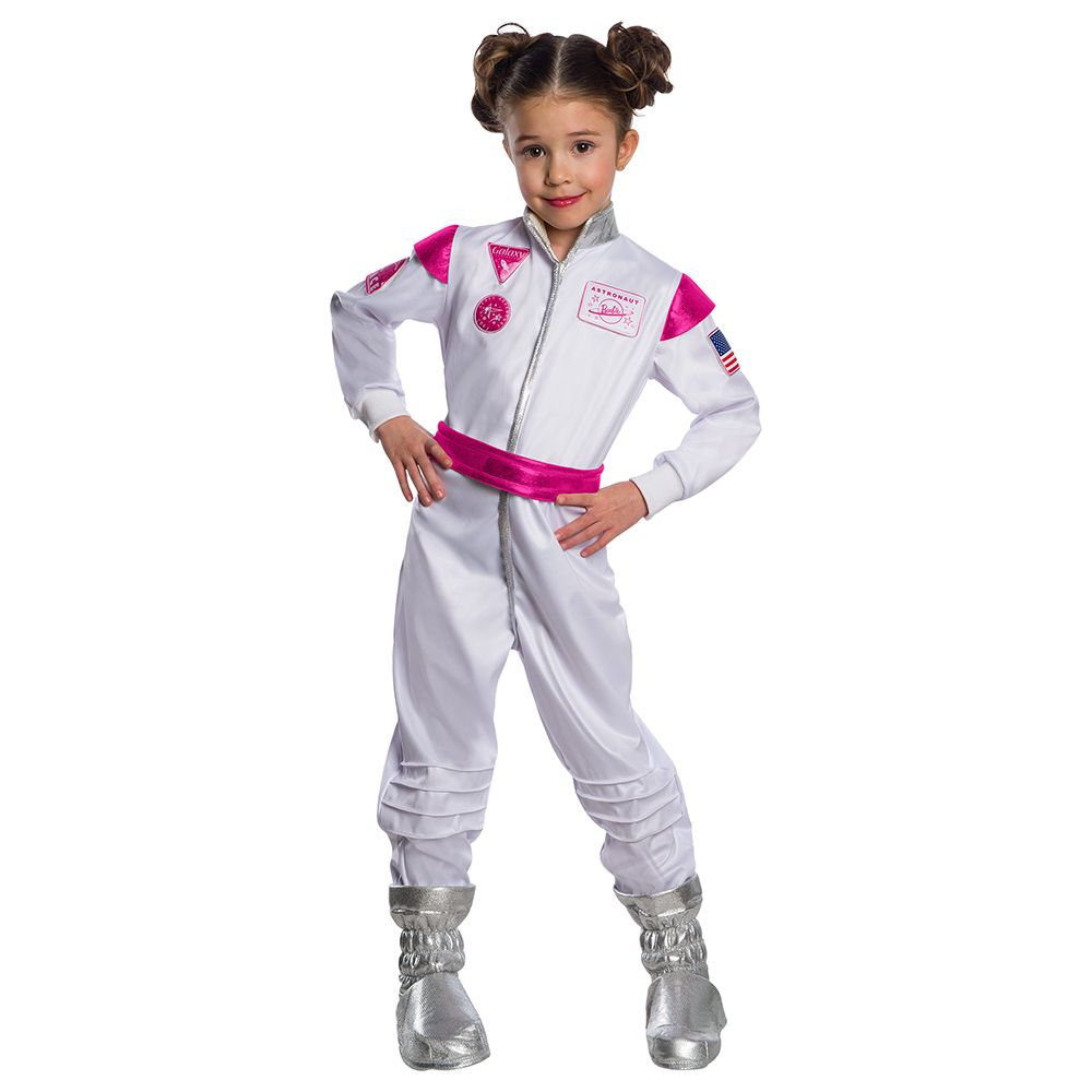 Rubies - Mattel Barbie Astronaut Child Costume  - White