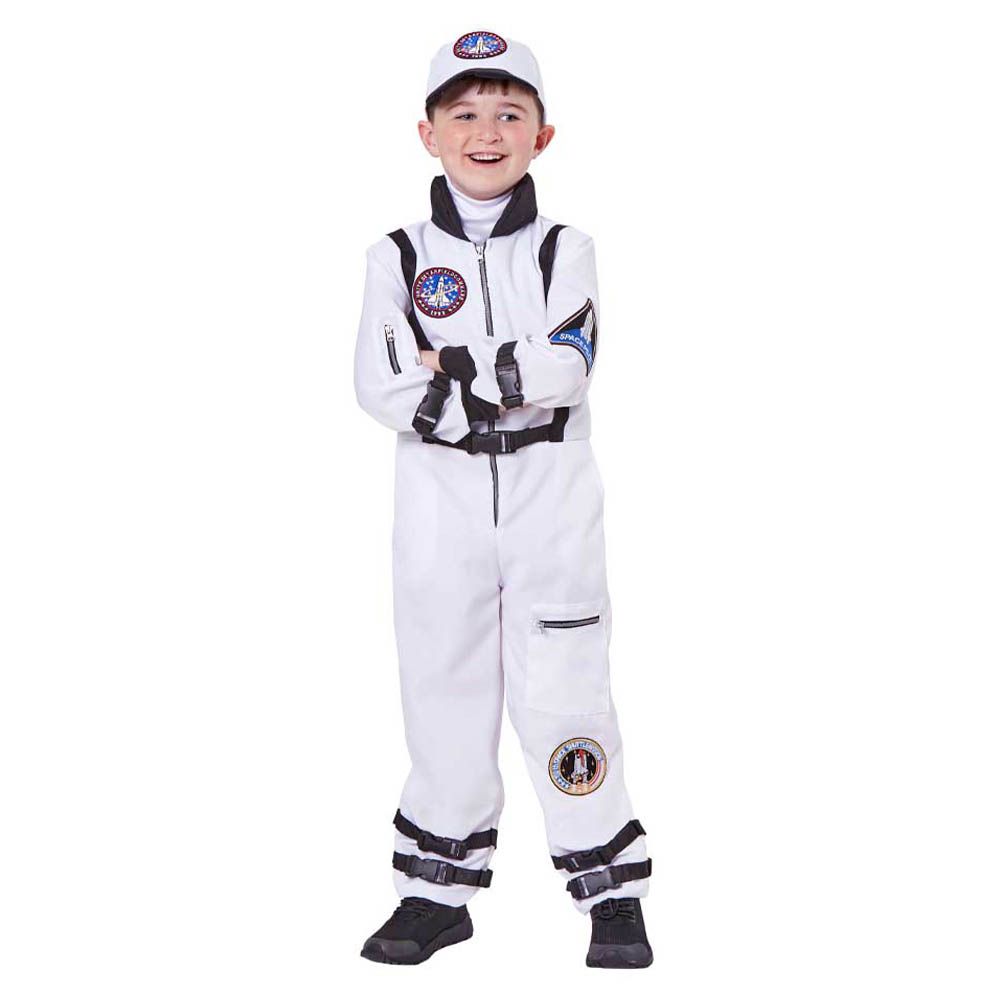 Mad Toys - Astronaut Kids Professions Costumes White