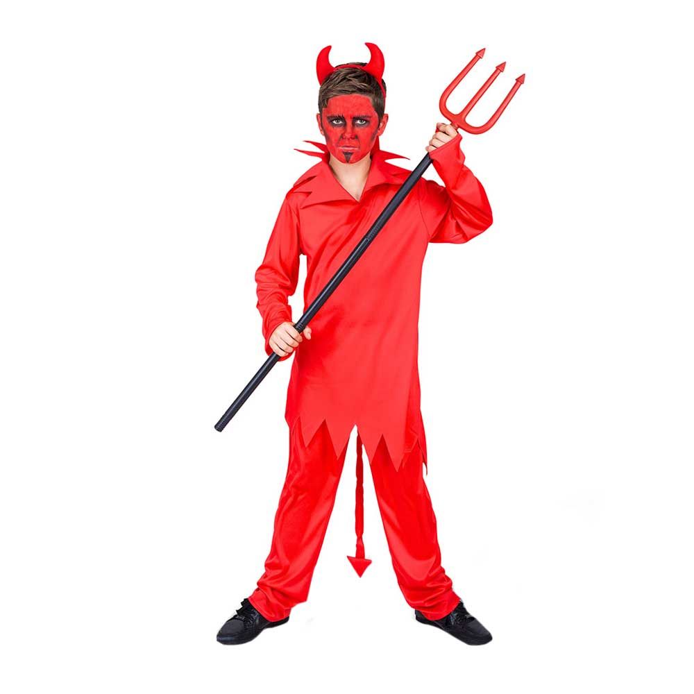 Mad Costumes - Red Devil Kids Halloween Costume - Red