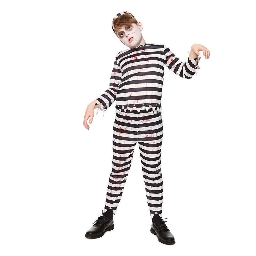 Mad Costumes - Zombie Prisoner Kids Halloween Costume White