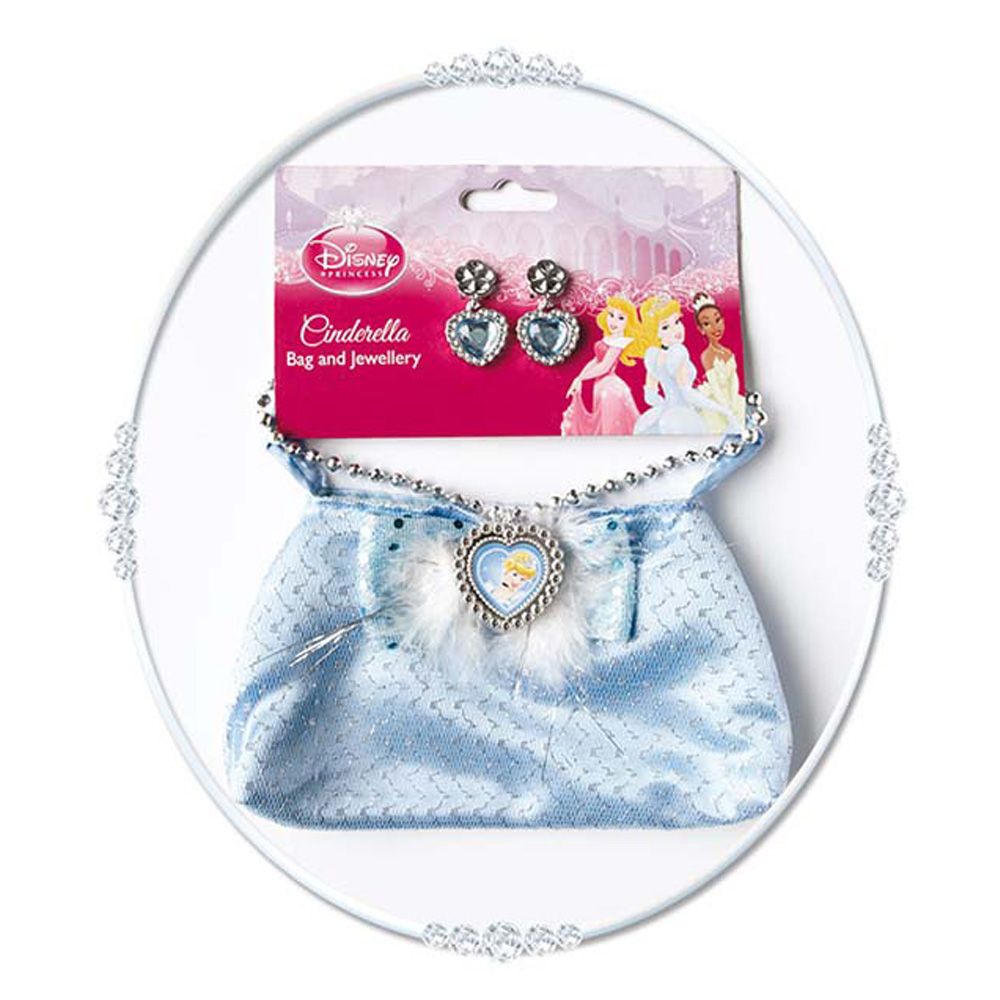 Disney Cinderella Bag & Jewellery Set