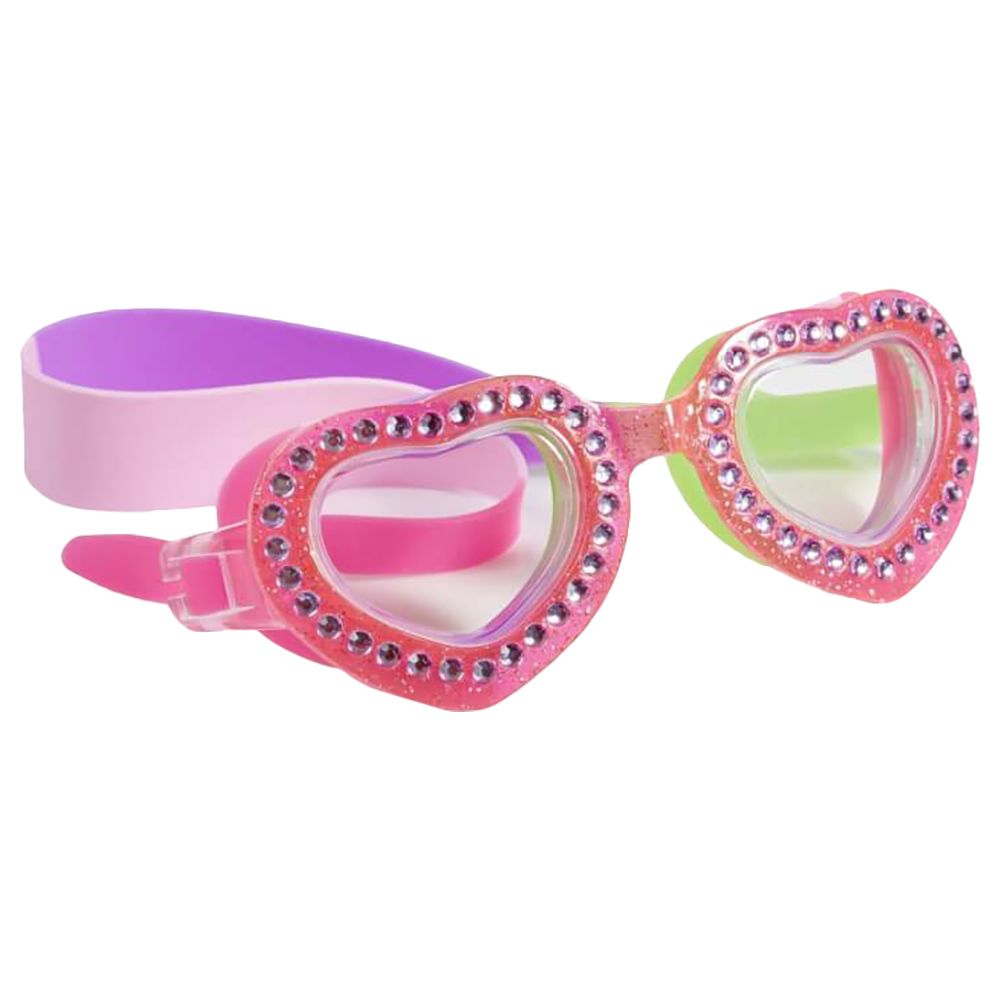 Bling2O - Je Taime Punch Swim Goggles - Pink