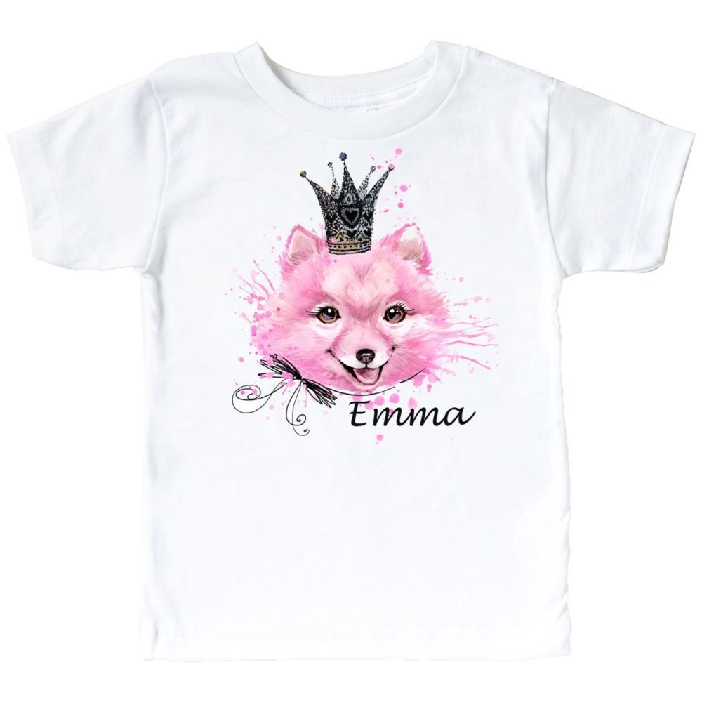 Mini Plum - Personalised Pink Birthday TShirt 