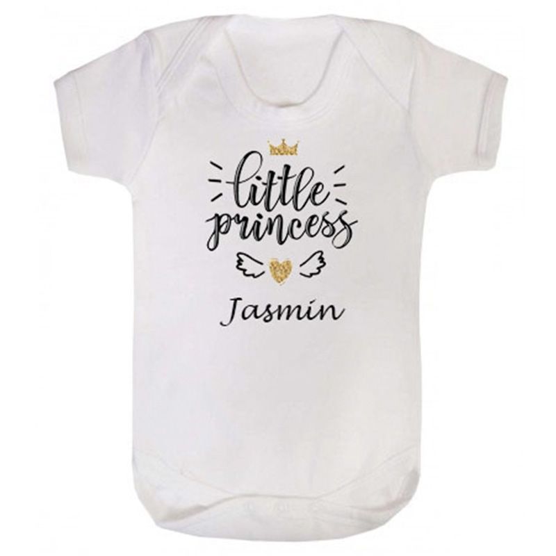 Mini Plum - Personalized Baby Bodysuit Little Princess